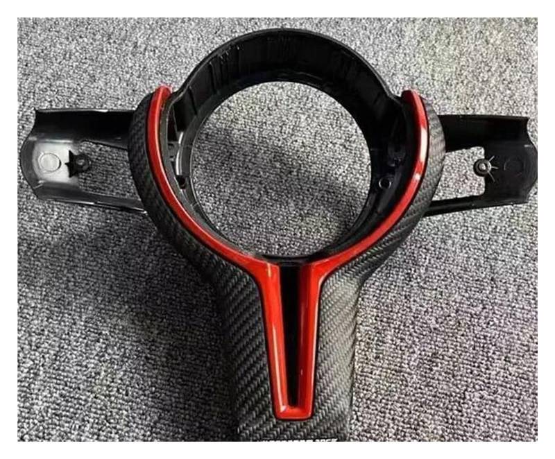 Auto Innenraum Für F20 F22 F30 F32 F10 F06 F15 F16 F80 F87 F82 Innen Modifikation Carbon Faser Lenkrad Abdeckung Car Interieur(6) von KIFWGIH