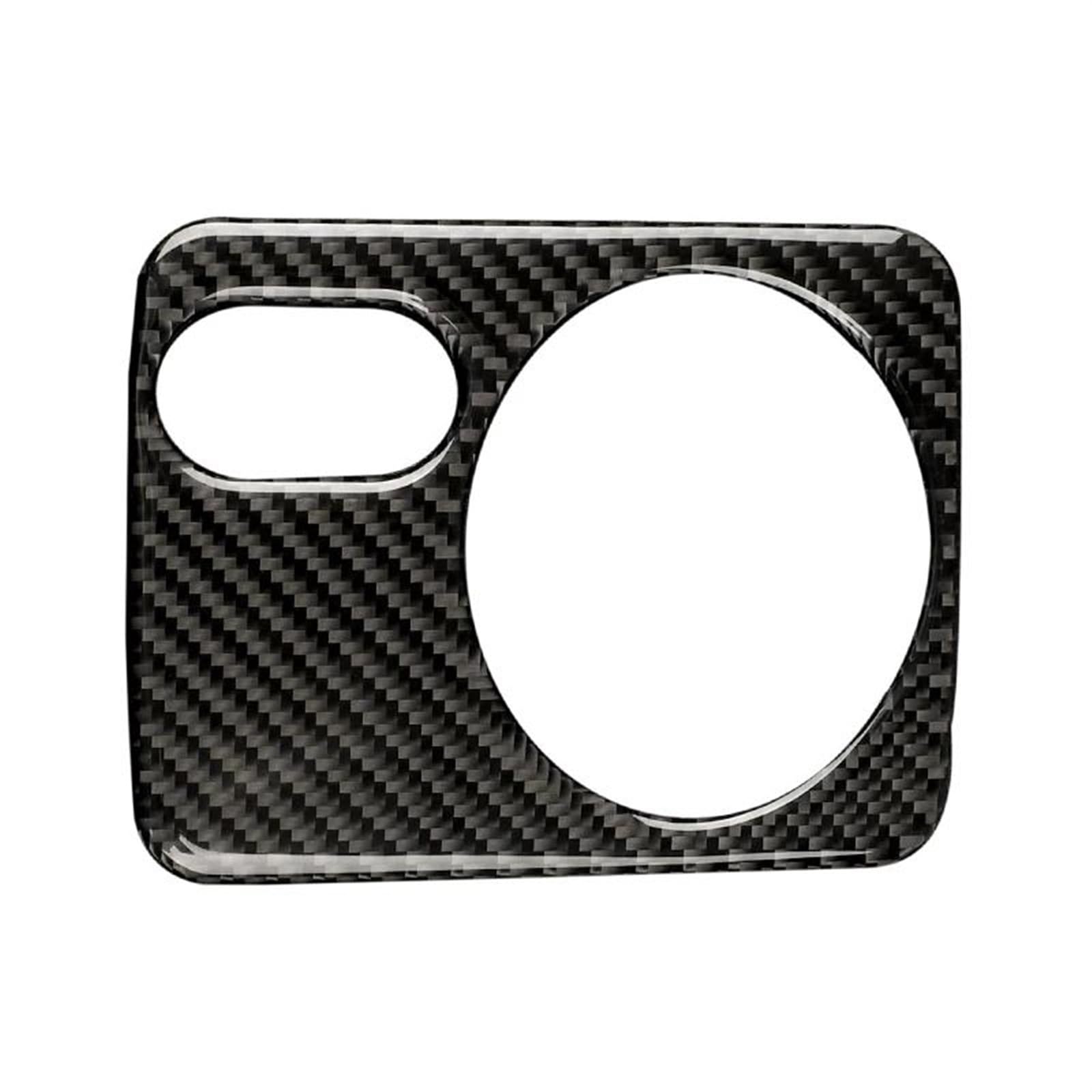 Auto Innenraum Für VW Für Golf 6 Für GTI R Für MK6 2008-2012 Carbon Fiber Innen Auto Scheinwerfer Schalter Panel Rahmen Trim Aufkleber Auto Zubehör Car Interieur(Right-Hand Drive A) von KIFWGIH