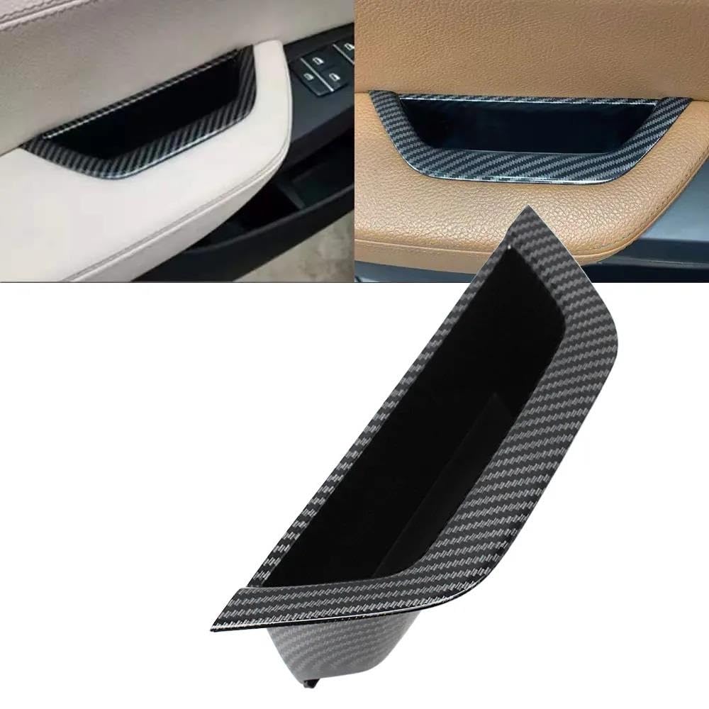 Auto Innenraum LHD Innen Fahrerseite Beifahrer Tür Pull Griff Armlehne Panel Abdeckung Trim 5141 7250 307 2010-2016 Für X3 Für X4 F25 F26 Car Interieur(Front Left 9) von KIFWGIH