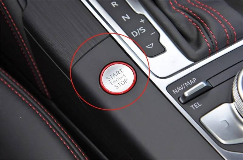 Auto Zubehör Innenraum Für A3 8V S3 RS3 2014 2015 2016 2017 2018 Auto Zubehör Echt Marmor Geschmiedete Carbon Fiber Innenleisten Zentrale Steuerung Panel Trim Interieur Dekor(Forged Carbon Fiber,Style von KIFWGIH