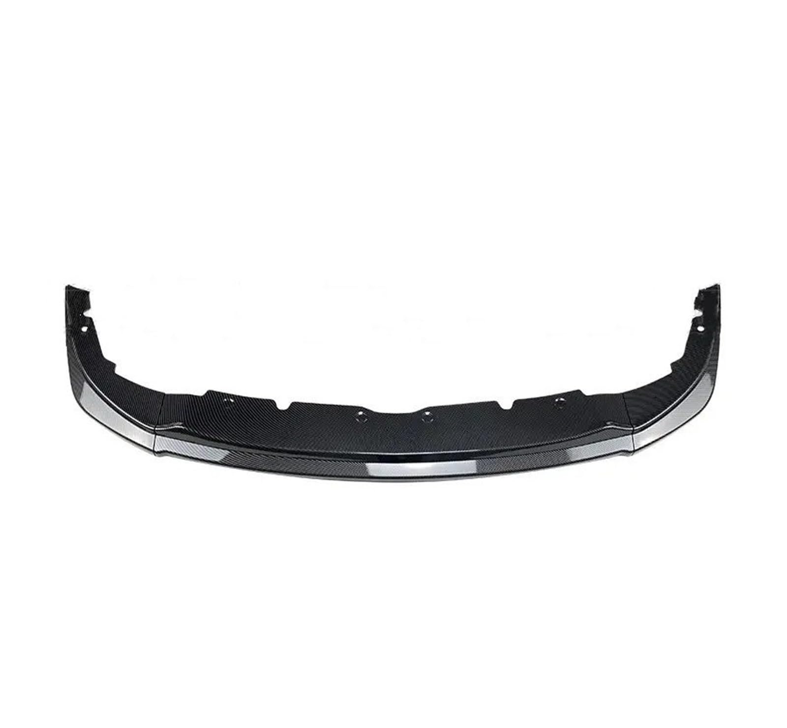 Für 1 Serie F40 Sport 2020 2021 2022 2023 118i 120i Frontschürze Spoiler Lippe Glänzend Schwarz Auto Untere Körper Kit Splitter Klinge Schützen Auto-Frontspoiler Front Spoiler Lippe(Kohlefaser-Optik) von KIFWGIH