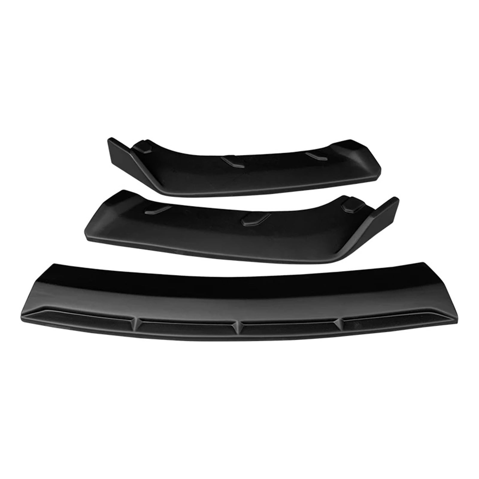 Für Infiniti G25 G35 G37 2007 2008 2009 2010 2011 2012 2013 Auto Frontstoßstange Splitter Lip Spoiler Diffusor Schutz Body Kit Glanz Schwarz Zubehör Auto-Frontspoiler Front Spoiler Lippe(Matt-schwarz) von KIFWGIH