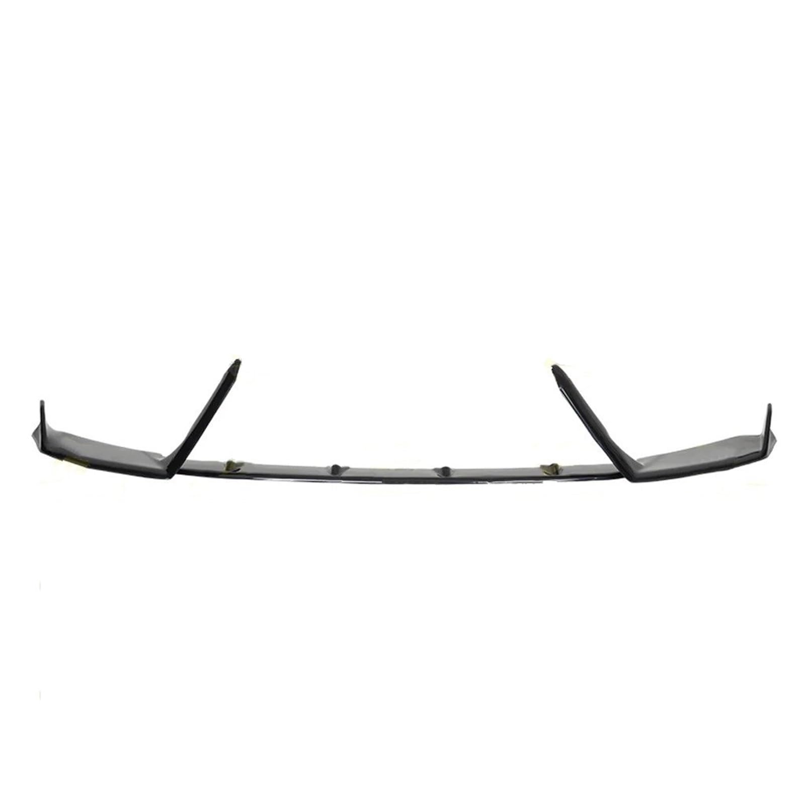 Für Seat Für Ibiza MK5 2017 2018 2019 2020 3-teiliges Frontsplitter-Lippenblatt-Flügelspoiler-Klavierglanz-Schwarz-Kunststoff-Kit Auto-Frontspoiler Front Spoiler Lippe von KIFWGIH