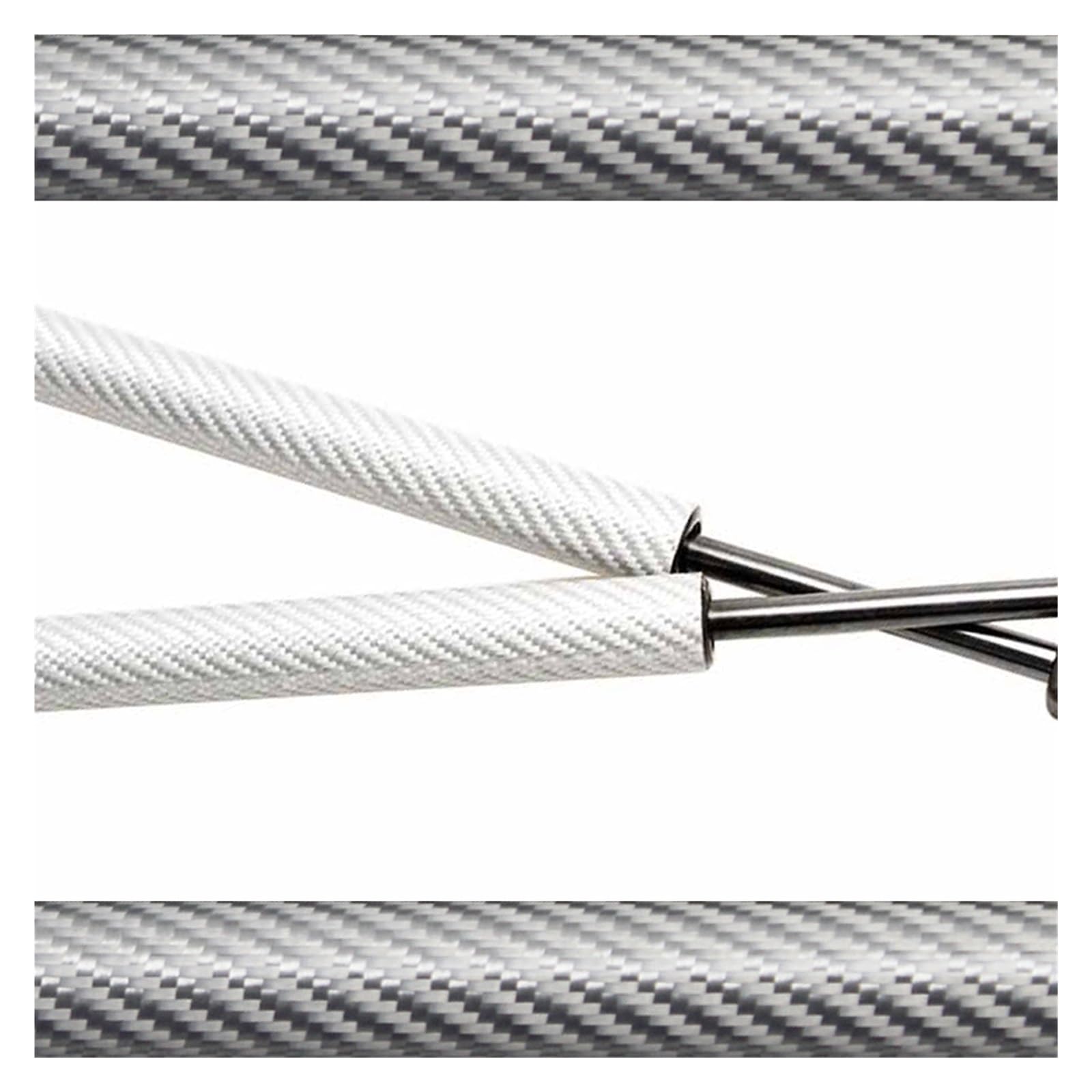 Gasfeder Heckklappe Gasdruckfedern Heckklappe Kofferraum Lift Unterstützt Dämpfer Carbon Fiber Shock Federstangen Für Jade FR4 FR5 2013-2020 Wagon Gasdruckfedern Gasdruckdämpfer(Silver Carbon Fiber) von KIFWGIH