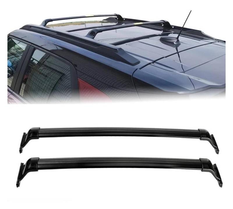 Gepackträger Für Chevrolet Für Trailblazer L LS LT Für ACTIV RX 2021-2023 Dach Rack Kreuz Bar Aluminium Auto Dach Top Gepäck Träger Rack Halter Dachgepäckträger von KIFWGIH