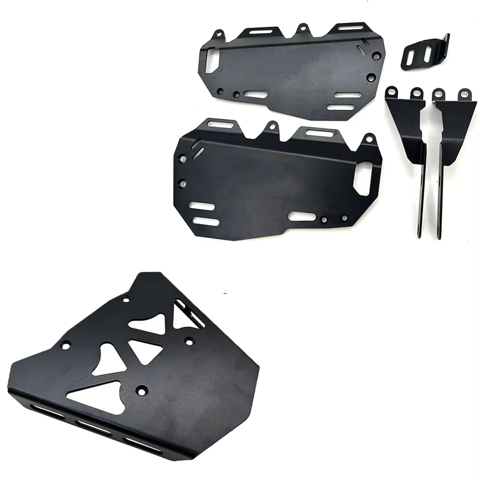 Gepäckträger Hinten Gepäckträger Seitentaschen Für CFMOTO 450 MT 450MT 450-MT Hinten Satteltasche Unterstützung Montage Sidebox Halterung Halterung Motorrad Gepäckträger(B) von KIFWGIH