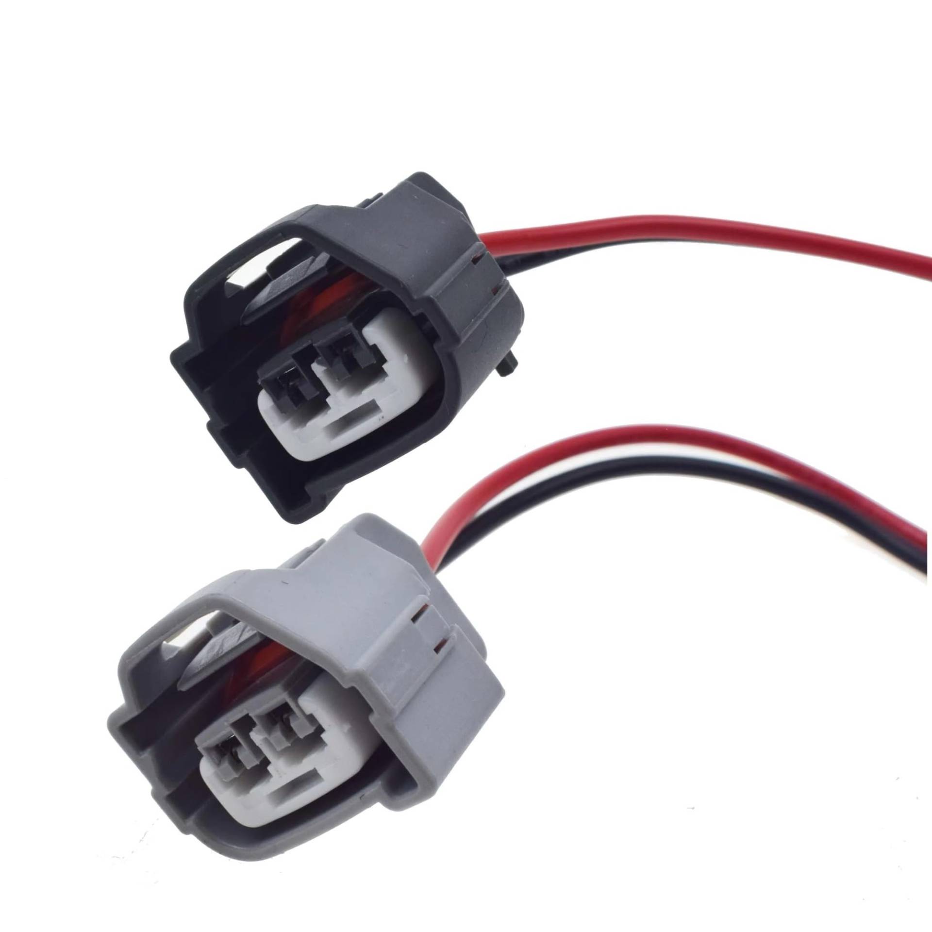 Motor Zündspule 2 Weg Zündspule Pack Harness Stecker Für Hyundai Für Accent 1,6 L 2001 2002 2003 2004 2005 2006 & Für Kia Für Elantra Für Tiburon 2,0 L Motorrad Zündspule(Plug 001 002 Kit) von KIFWGIH