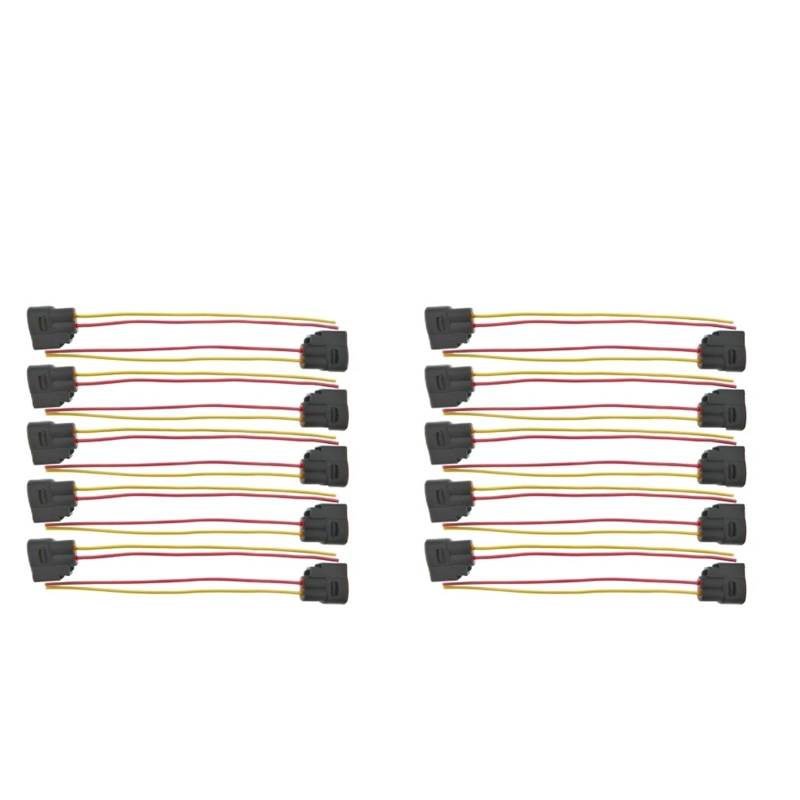 Motor Zündspule Zündspule Stecker Kabelbaum Sockel Zopf Stecker 7700875000 243CSD1669 7 8200765882 Für Avantime Für Espace Für Laguna 1997-2015 Motorrad Zündspule(20 Piece) von KIFWGIH