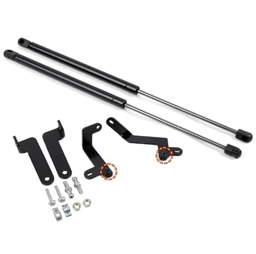 Motorhaubendämpfer 1 Set Edelstahl Front Motorhaube Lift Unterstützung Schock Federbeine Für Hyundai Für Tucson NX4 2022 2023 Auto Zubehör Vorne Haubenstreben von KIFWGIH