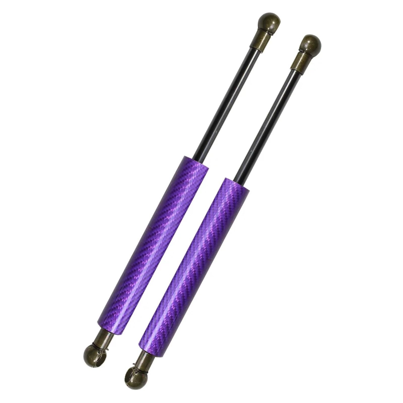 Motorhaubendämpfer Front Motorhaube Gas Streben Lift Unterstützung Ändern Für FIAT 500 2007-2023 Carbon Fiber Stoßdämpfer Zubehör Absorber Prop Stangen Vorne Haubenstreben(Purple Carbon Fiber) von KIFWGIH