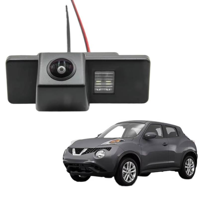 Nachtsicht Rückfahrkamera Auto Reverse Monitor CCD HD AHD Fisheye Rückansicht Kamera Für Nissan Für Juke F15 2010 2011 2012 2013 2014 2015 2016 2017 2018 2019 Rückfahrkamera Kabellos(C135 AHD 720P) von KIFWGIH