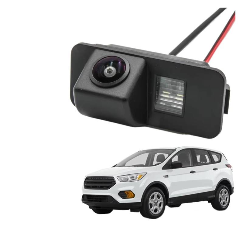 Nachtsicht Rückfahrkamera CCD HD AHD Fisheye Rückansicht Kamera Auto Reverse Parkplatz Monitor Nachtsicht Für Ford Für Escape Für Ford Für Kuga 2013 2014 2015 2016 2017 Rückfahrkamera Kabellos(D170 AH von KIFWGIH