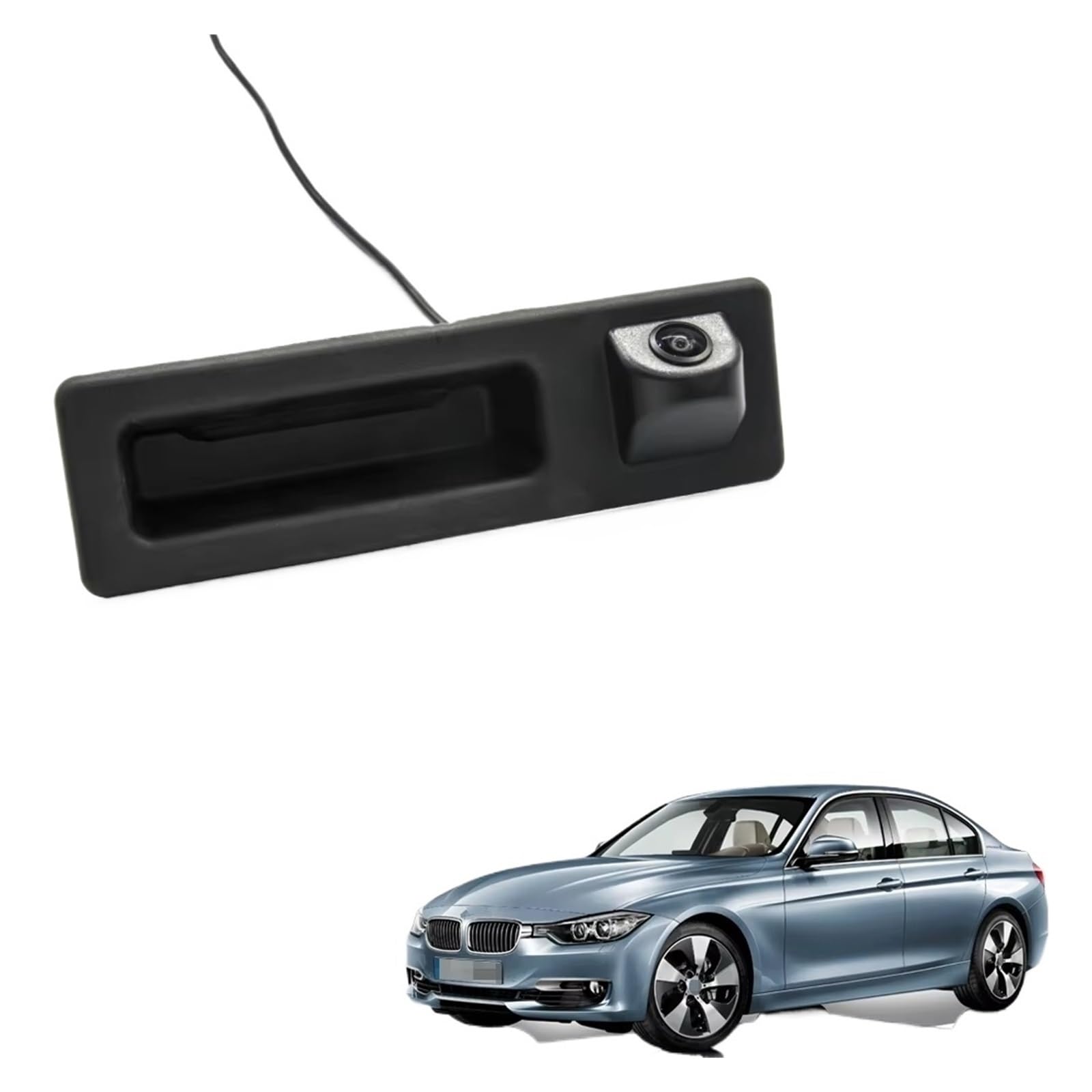 Nachtsicht Rückfahrkamera Für 3 Serie F30 F34 2011 2012 2013 2014 2015 2016 2017 2018 2019 HD 720P Rückansicht Stamm Griff Kamera Auto Monitor Rückfahrkamera Kabellos von KIFWGIH