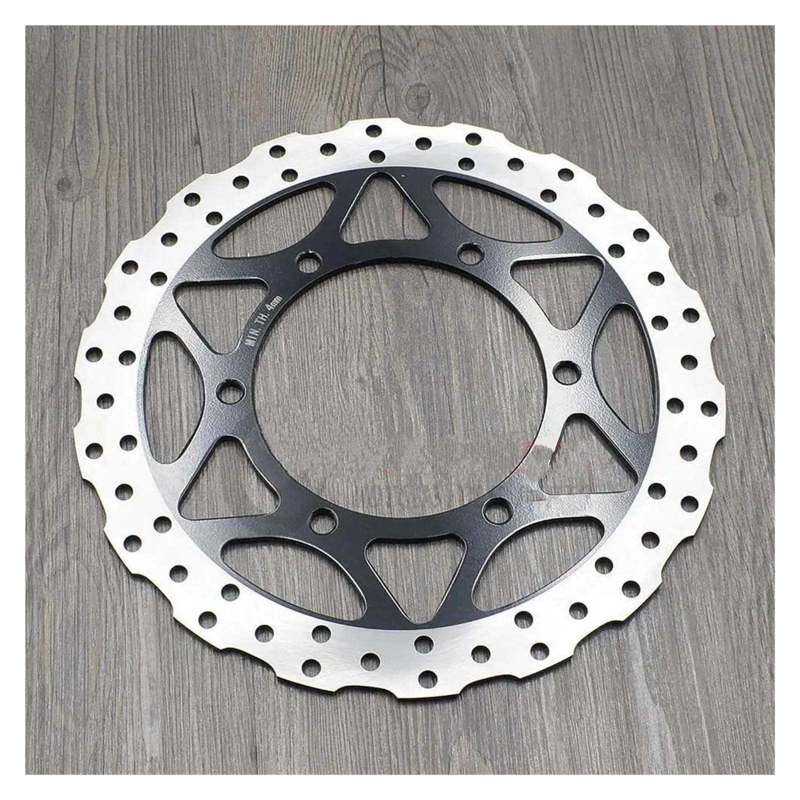 Scheibenbremse Motorrad Vorne Und Hinten Bremsscheibe Disc Für Kawasaki Für Ninja 250 Für Ninja 250R (EX250) 2008 2009 2010 2011 2012 Motorrad Bremsscheiben(Front) von KIFWGIH