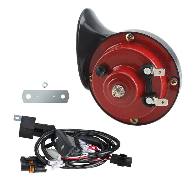 KIKAPA UTV/ATV Horn Kit mit Umschalten Kippschalter für Pioneer, RZR, X3, Universal 12V von KIKAPA