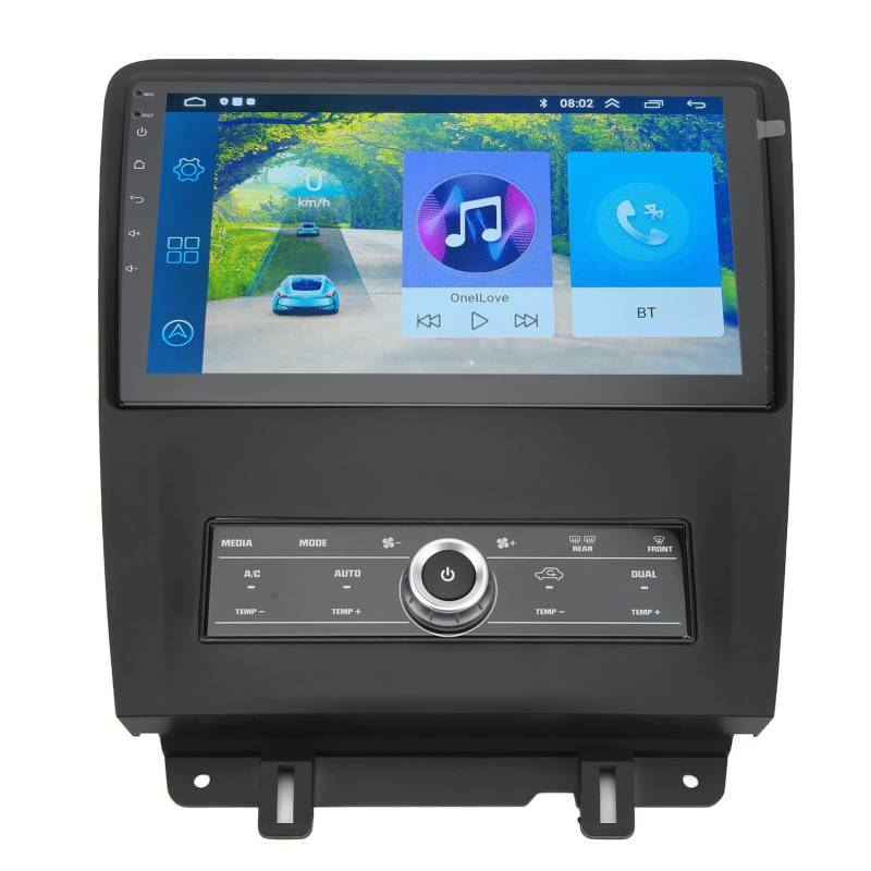 10 Zoll Touchscreen Autoradio für Android 11 GPS Navigation Wireless Carplay Bluetooth LCD Touchscreen Autoradio Ersatz für Mustang 2010-2014 von KIMISS