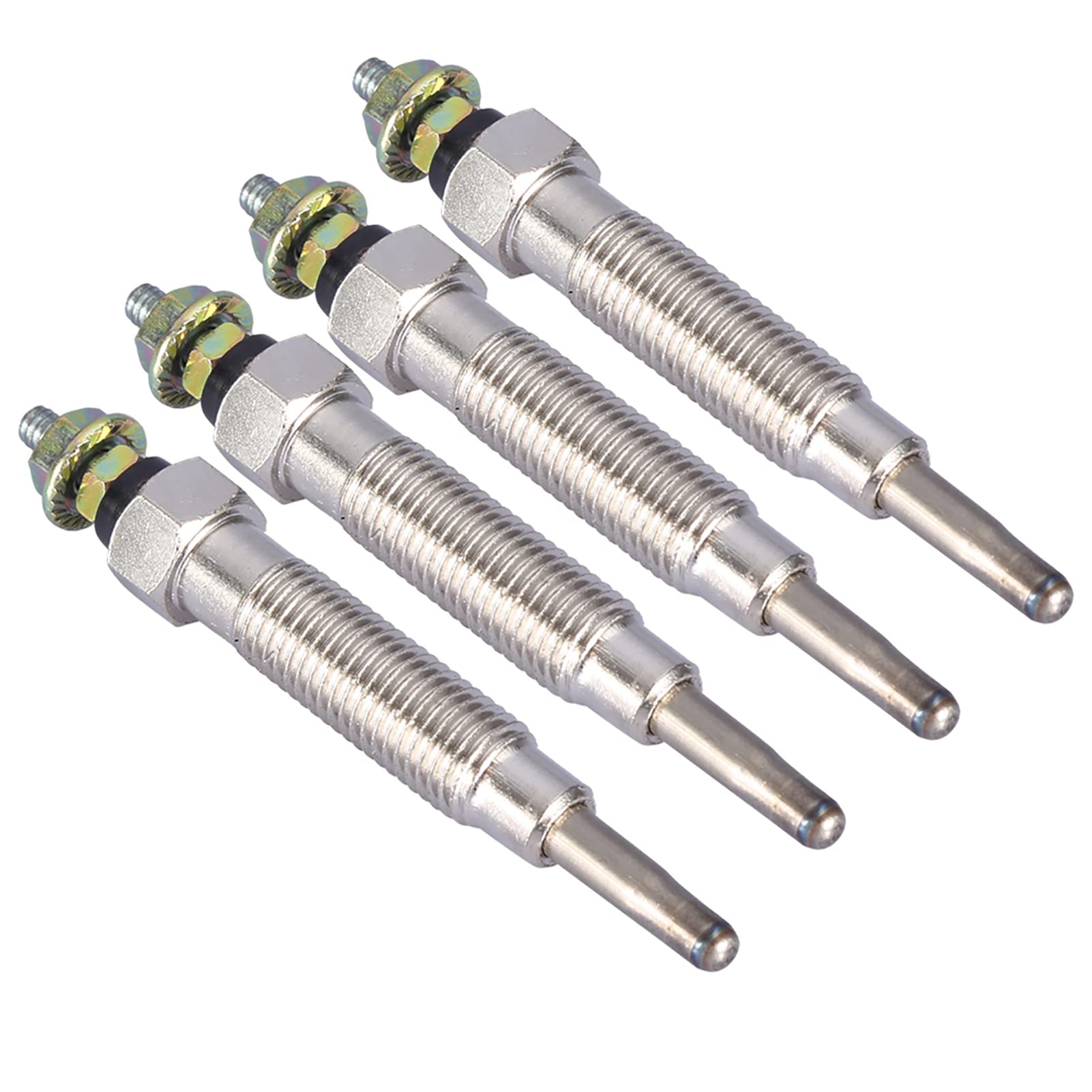 4 Stück Dual -Heizungs-Glühkerzen fürChallenger L200 L300 2,5 D – Premium-Qualität, Korrosionsbeständig, , Passend fürChallenger L200 L300 2,5 D von KIMISS