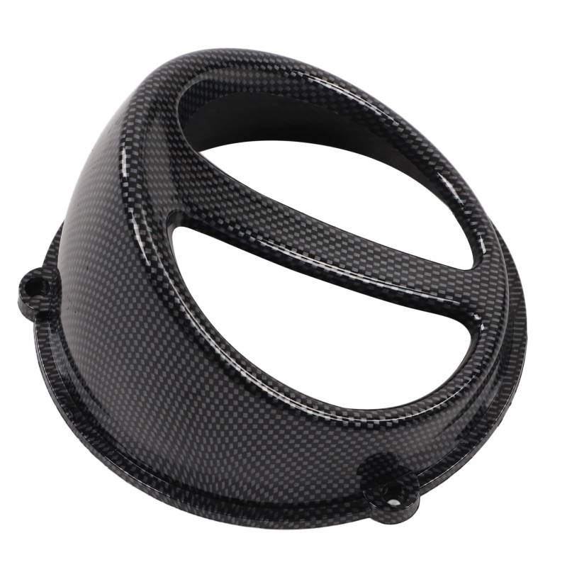 Air Scoop Cap, KIMISS Motorrad-Carbonfaser-Stil, Motorlüfterabdeckung, Gute Wärmeableitung, Ersatz für GY6 125 Cc 150 Cc 152QMI 157QMJ von KIMISS