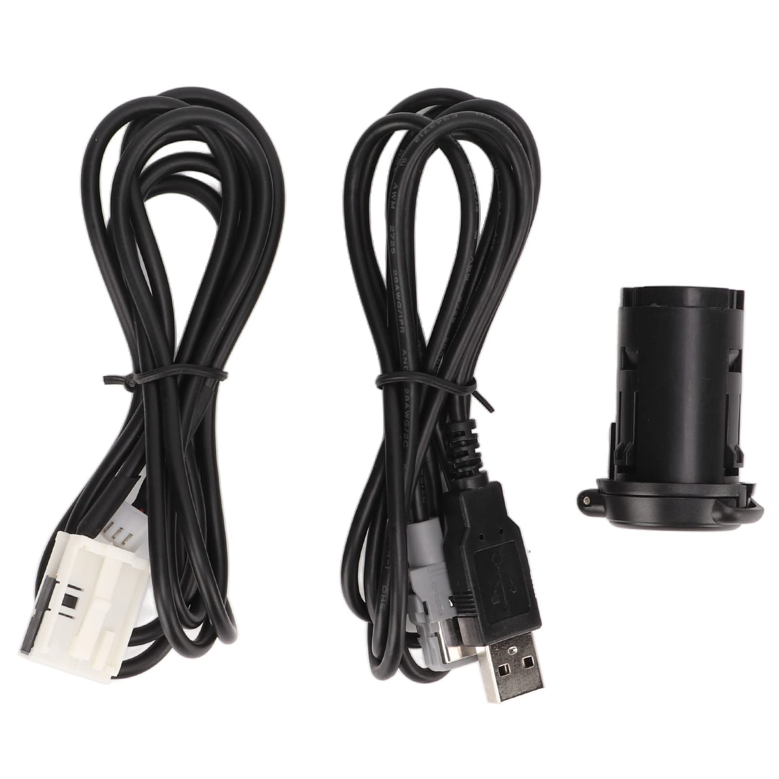 Auto-AUX-Kabel丨 USB-AUX-Kabel, Männliches USB-AUX-Audio-Klinkenkabel, Ersatz für 206, 207, 307, 308, 407, 408, 508, 607, Radios und Komponenten von KIMISS