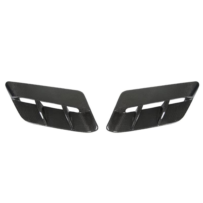 Auto Außen Motorhaube Motorhaube Air Outlet Vent Abdeckung Trim Carbon Faser Ersatz für Challenger Sxt 2015 ‑ 2022 von KIMISS