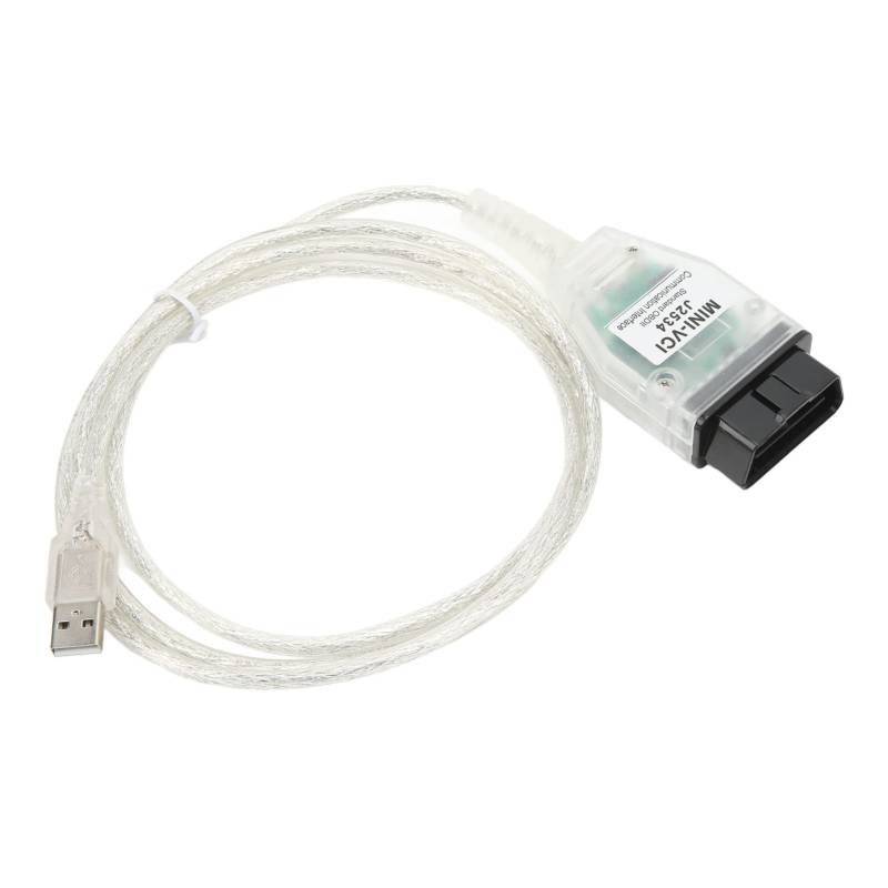 Autodiagnosekabel für Win10, Präzises OBD2-Codelesekabel mit VCI TIS 16pin J2534 V18.00.008 Fahrzeug von KIMISS