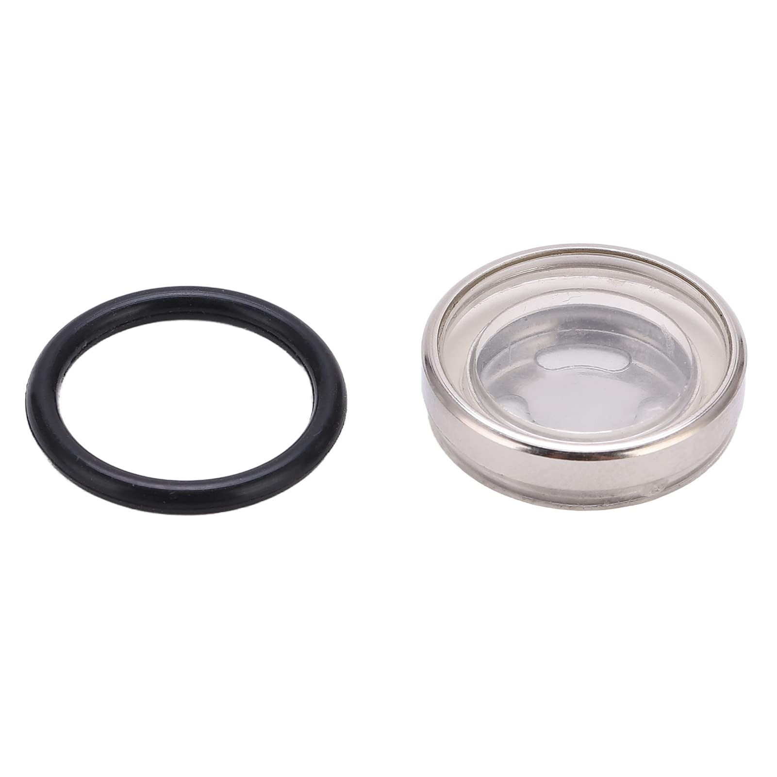 Schauglas Ø 18 mm Reparturkit Bremspumpe Bremsflüssigkeitsbehälter, Motorrad Schauglas Sicht Spiegel Dichtung für Bremspumpe Bremse Master Zylinder Reservoir Motorrad Dirt Bike von KIMISS