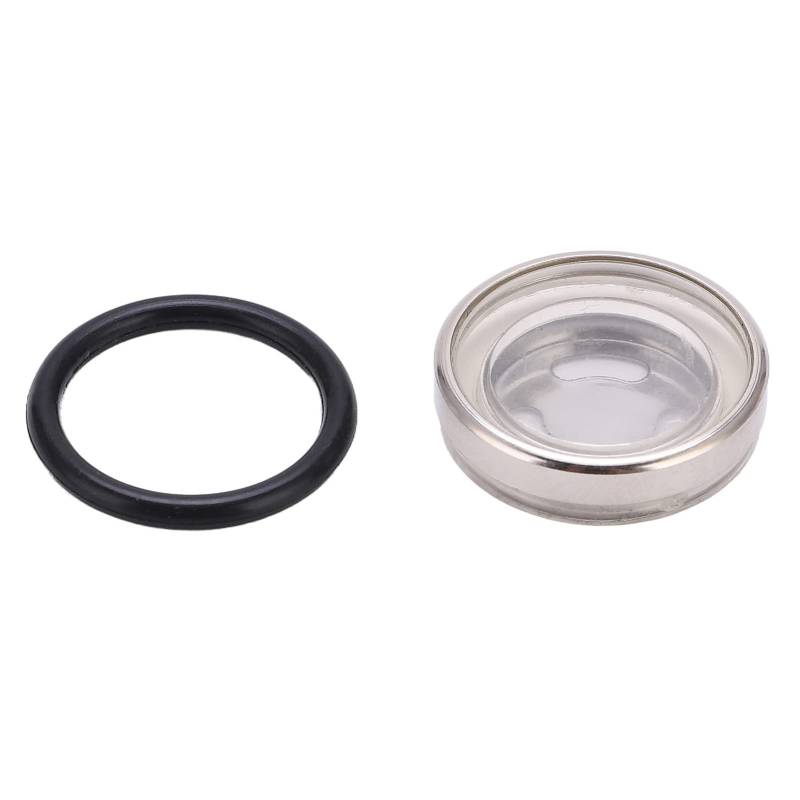 Schauglas Ø 18 mm Reparturkit Bremspumpe Bremsflüssigkeitsbehälter, Motorrad Schauglas Sicht Spiegel Dichtung für Bremspumpe Bremse Master Zylinder Reservoir Motorrad Dirt Bike von KIMISS