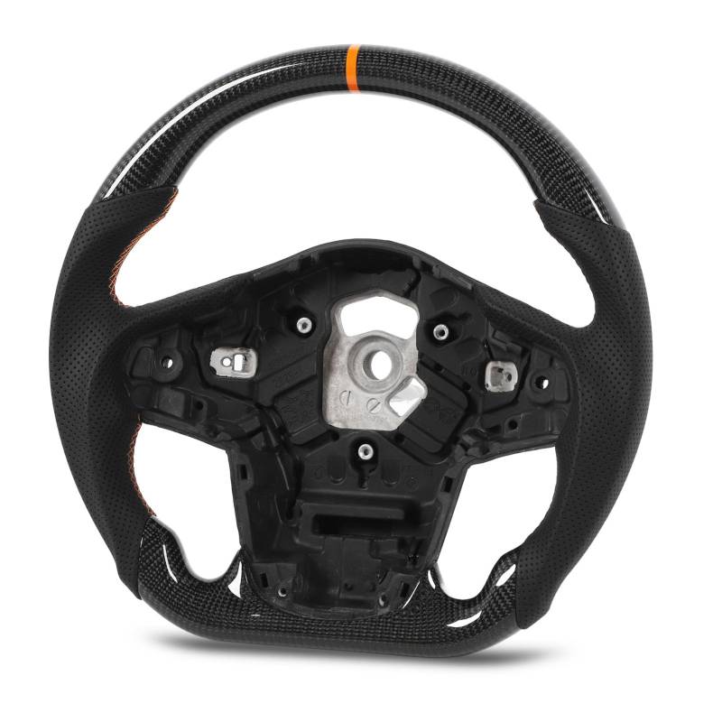 Carbon Faser D Typ Racing Lenkrad für GR A90 J29 2020-2024 von KIMISS