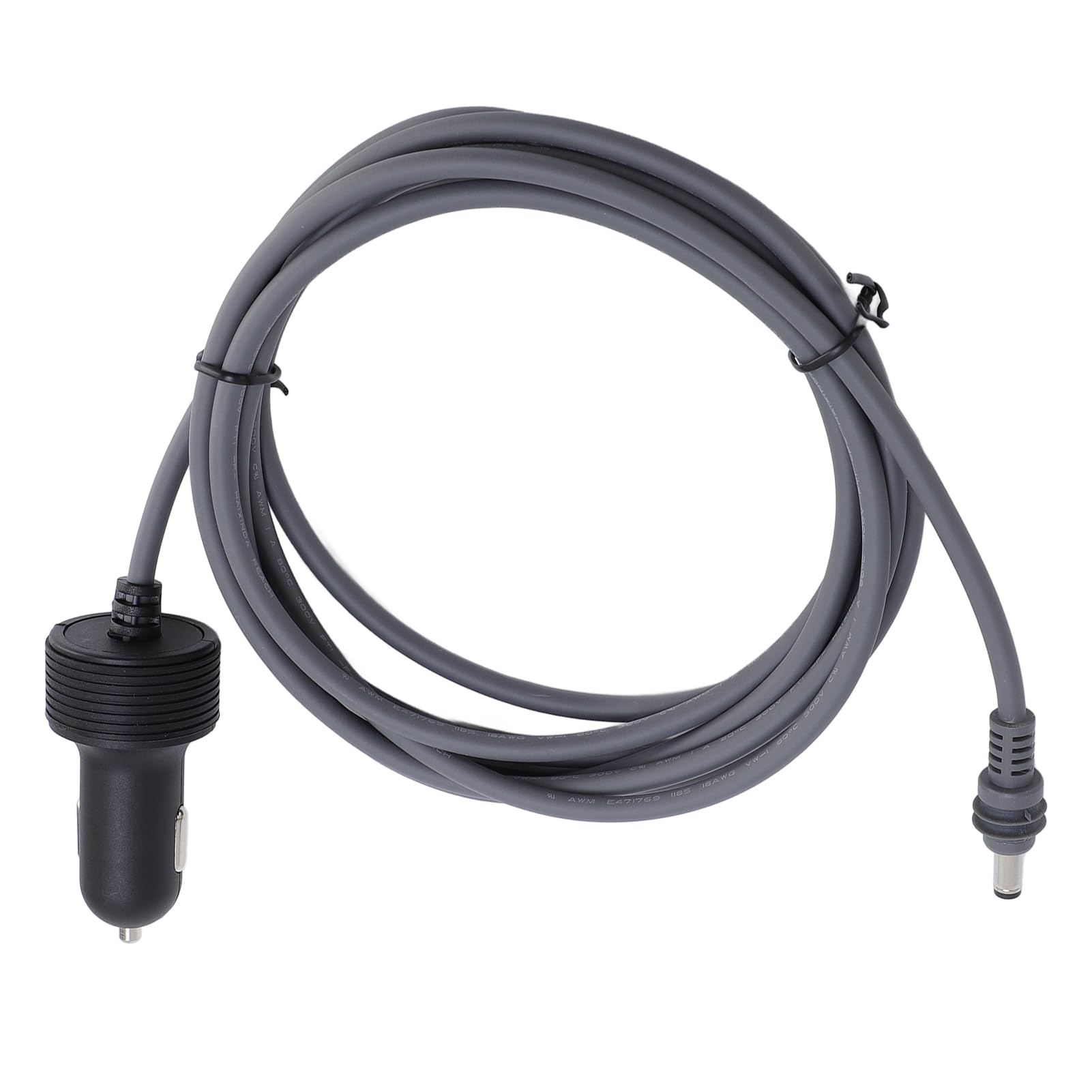 DC-Auto-Stromkabel, 12 V–24 V, Wasserabweisend, für Zigarettenanzünder, Versorgungskabel, Mini-Satellitenschüssel, Wohnmobil, LKW, Boot, Grau von KIMISS