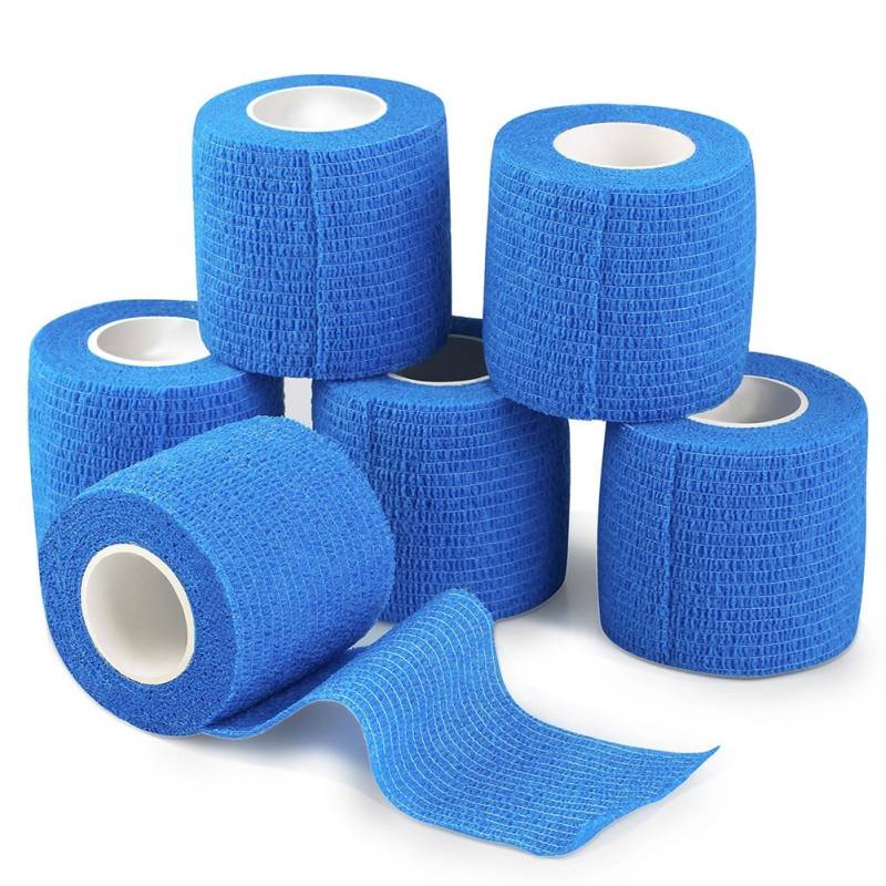 Duokon Bandage, selbstklebende elastische Bandage Selbstklebende Wickel Erste Hilfe Band Stretch für Schwellungsschmerzen von KIMISS