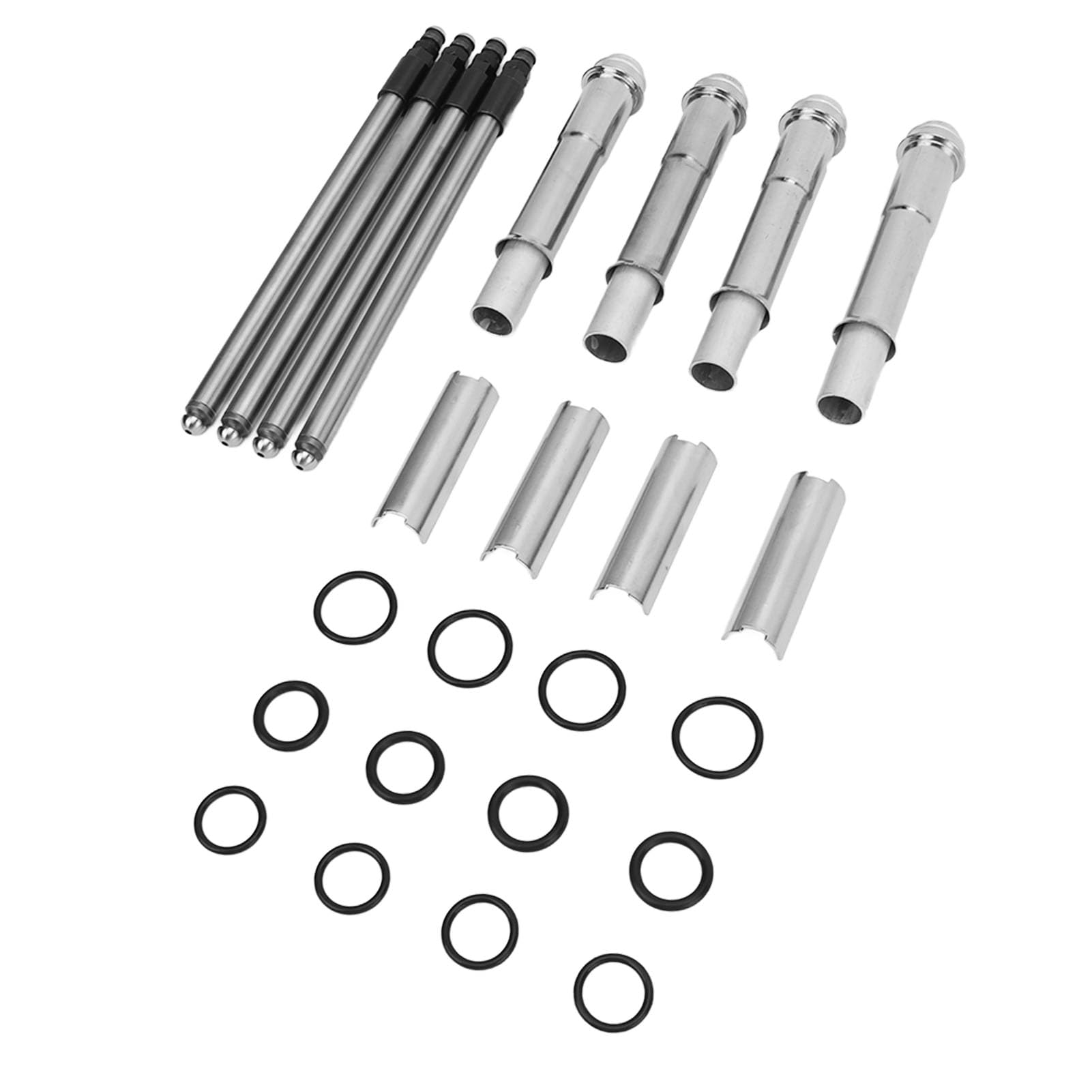 Einstellbare Pushrods -Kit mit Abdeckung - 24 Prozent für Twin Cam Motorrad 1999-2017 - OE 106 6051, 493889, 0928 0023 von KIMISS