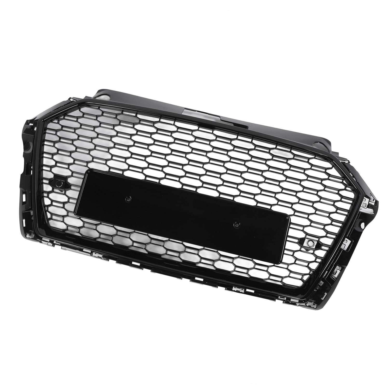 Frontstoßstangen-Kühlergrill ADA37840 RS Style Glänzend Schwarzer Mesh-Grill für 8V Facelift 2017–2020 von KIMISS