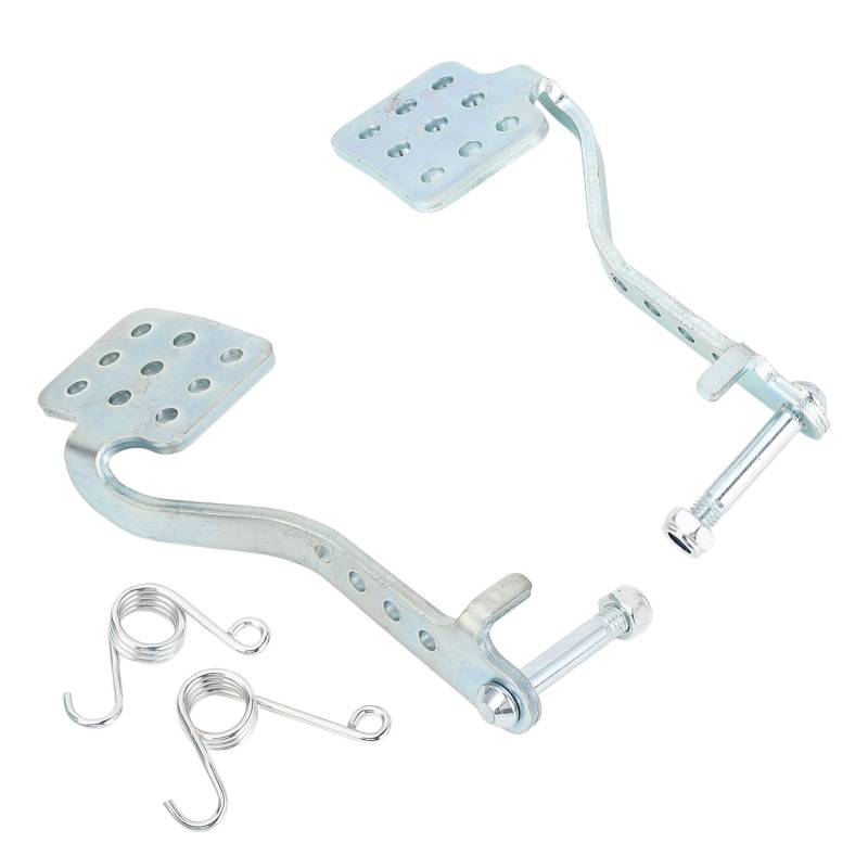 Go Kart Pedals Kit für Motoren, Anti -Slip -Brems -Drosselklappen -Pedal mit Rücklaufquellen für die Straße von KIMISS