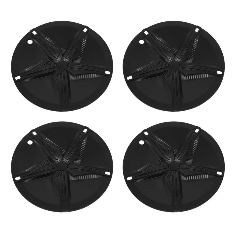 Hubcap -Set mit Cooler Seesternstarfisch, 1: 1 Vollständiges Wrap -Design für 19 -Zoll -Hub, ABS -Material, mit Snap - bei der Installation, Gefrostete Behandlung, 4 -pcs von KIMISS