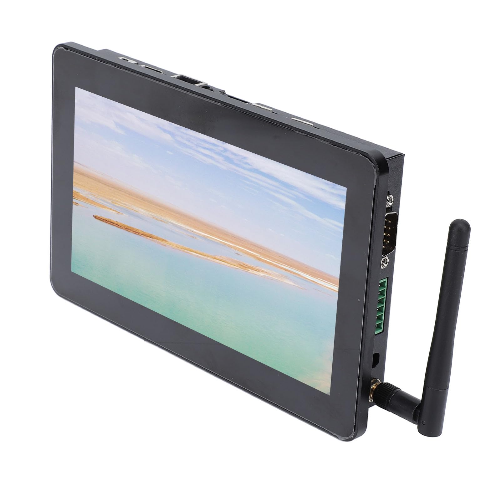 Industrieller Touch-Panel-Computer, Wasserdicht, Staubdicht, 7-Zoll-Touchscreen-Panel-PC für CCTV-Display und POS-System (EU-Stecker) von KIMISS