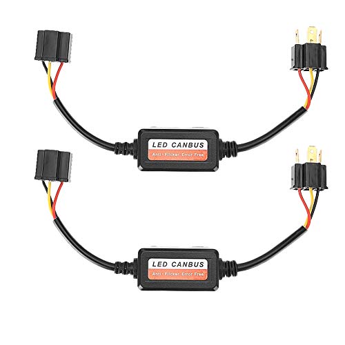 KIMISS 2 Stücke ABS Scheinwerfer Decoder, Auto Scheinwerfer Decoder Radio Audio Anti-Interferenz Fehler Canceler Filter von KIMISS