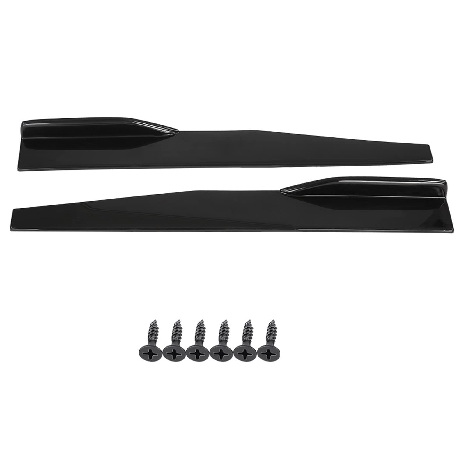 KIMISS ABS Paar Universal Car Side Skirt Splitter Winglet Flügel Canard Diffusor von KIMISS