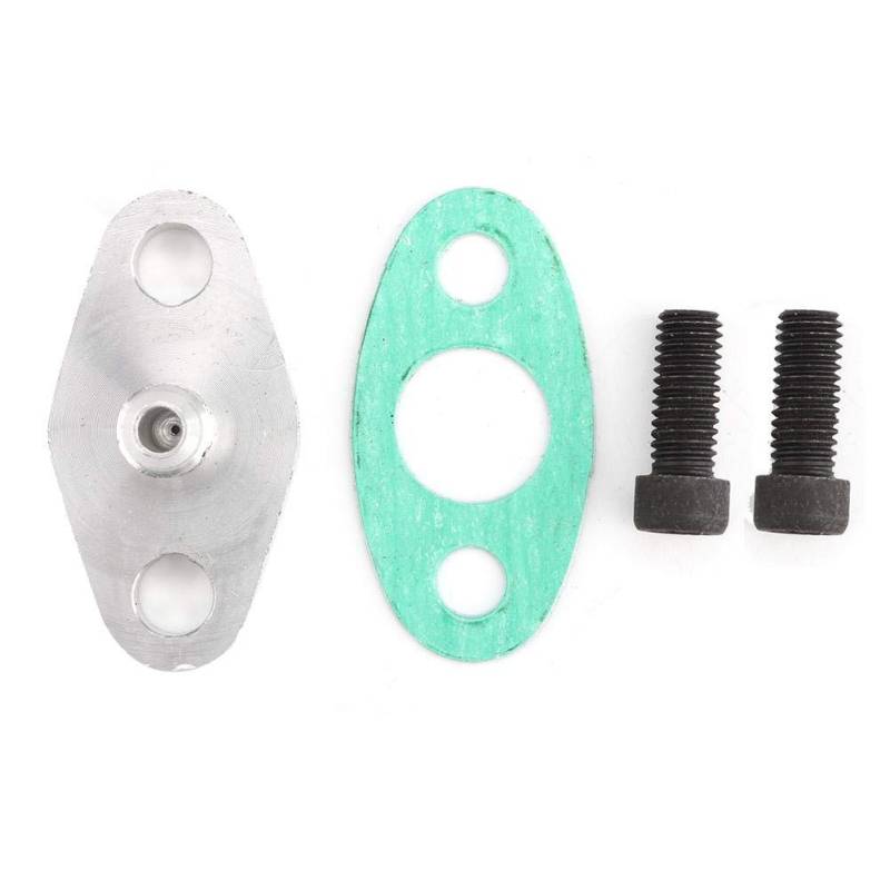 KIMISS AN4 Turbo Ölzulauf Flanschdichtung Adapter Kit für T3 T4 Turbolader von KIMISS