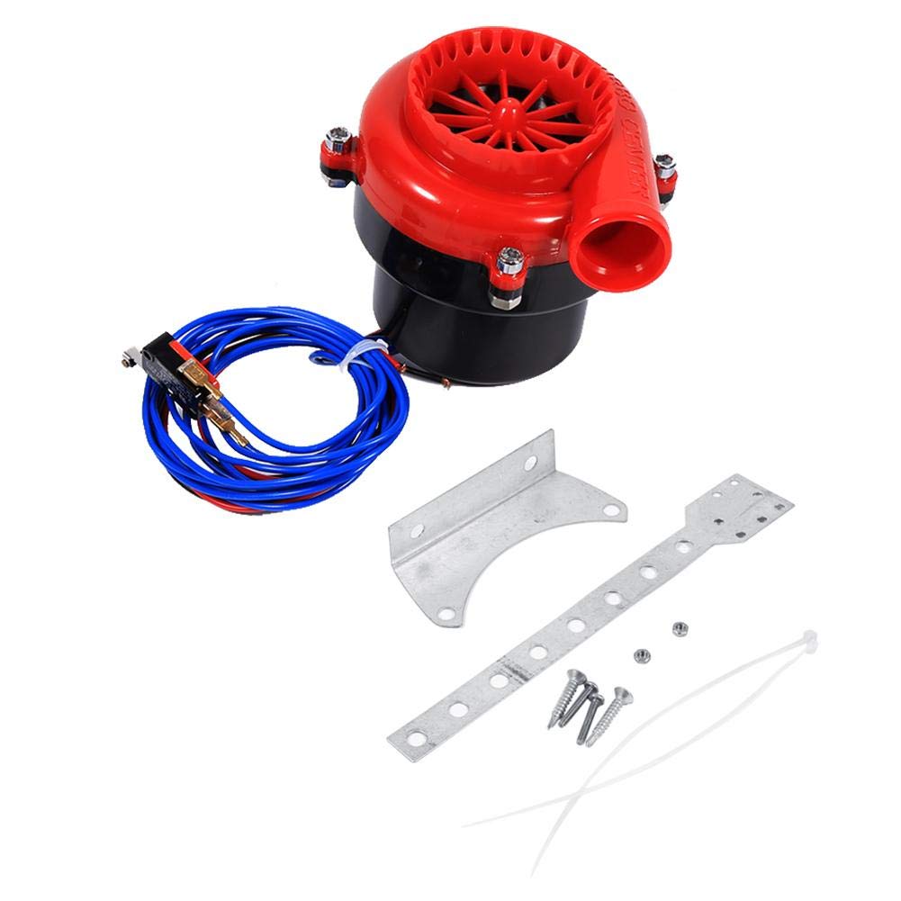 KIMISS Abblaseventil, Auto Electronic Dump Turbo Abblasventil Hooter Ventil Analog Sound BOV Simulator Kit von KIMISS