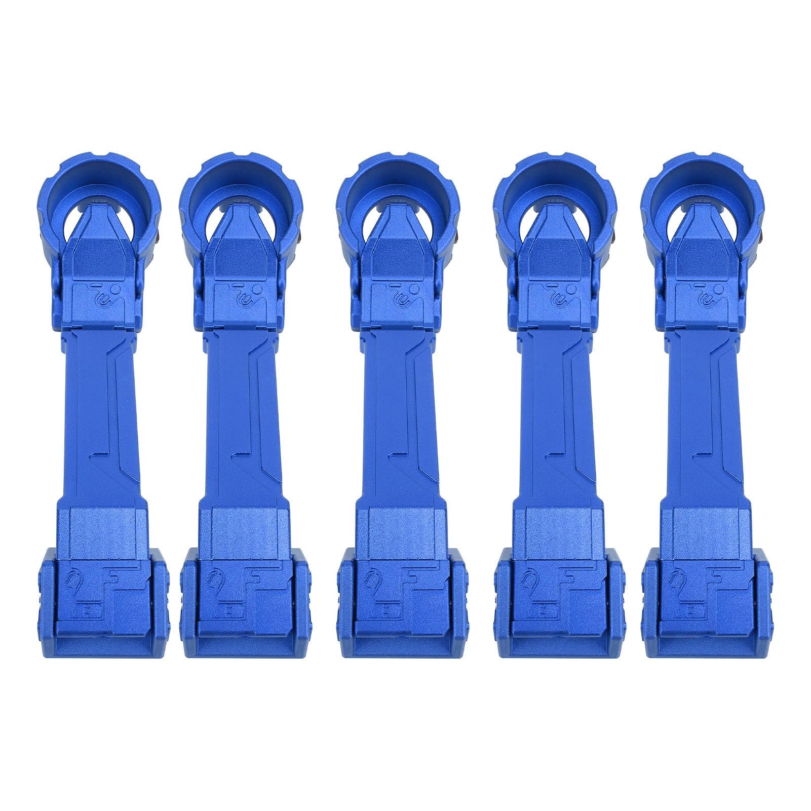 KIMISS Außentürgriff-Set aus Aluminiumlegierung für JK 2007–2017, Stilvolles 5-teiliges Mechanisches Ersatz-Türgriff-Set (Blue) von KIMISS