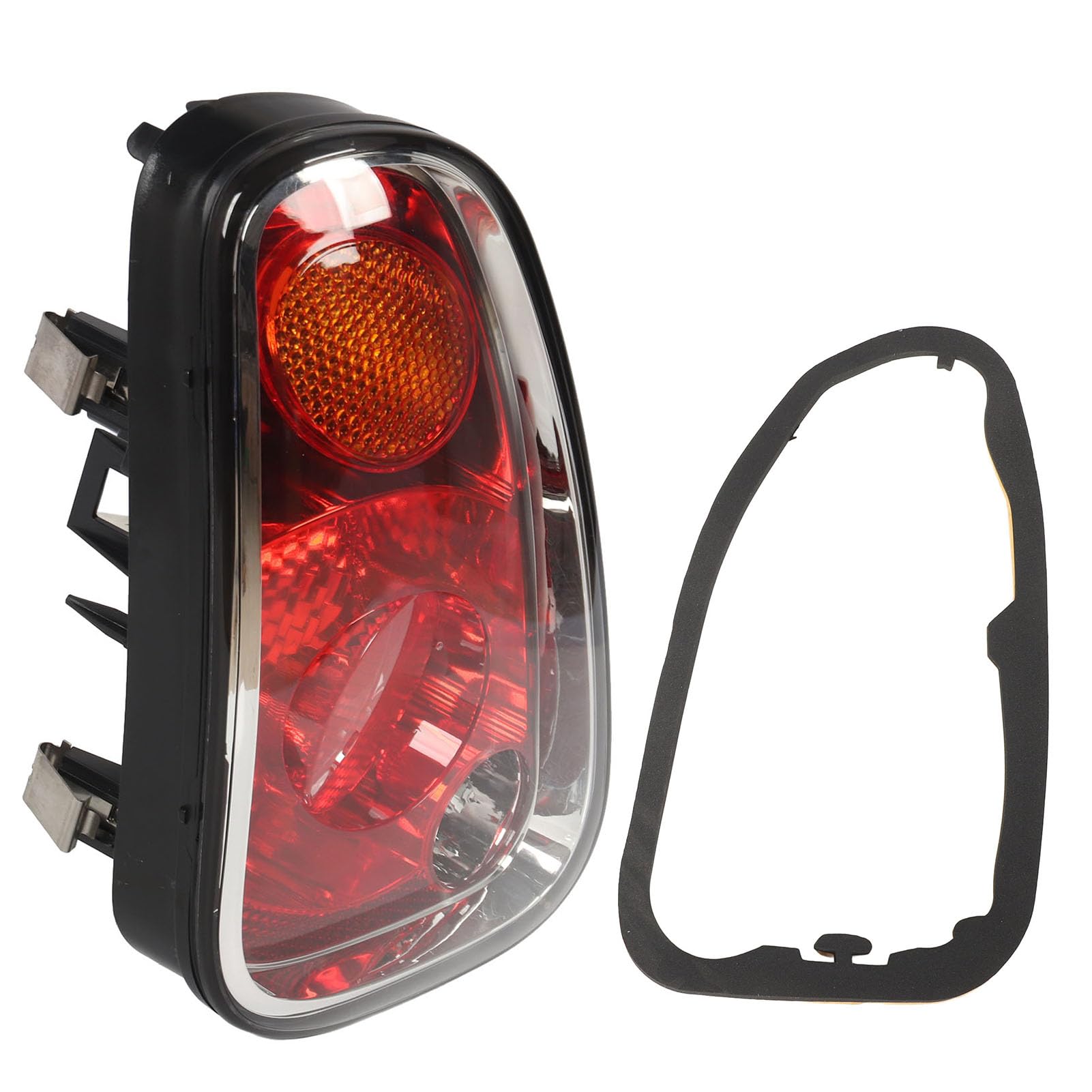 KIMISS Auto-Rückleuchte, LED-Bremslicht Hinten, Ersatz für R50 R53 2004–2006 LCI, R52 2005–2008 LCI mit Rückfahrlicht, Modernes Design (Links: 63217166955) von KIMISS