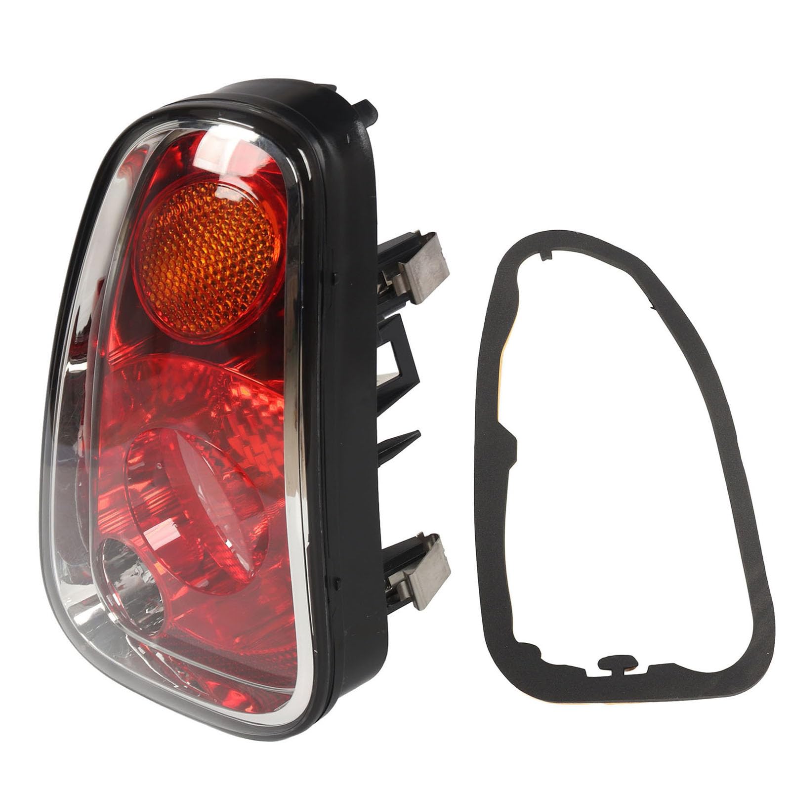 KIMISS Auto-Rückleuchte, LED-Bremslicht Hinten, Ersatz für Cooper R50 R53 2004–2006 LCI, Cooper R52 2005–2008 LCI mit Rückfahrlicht, Modernes Design (Rechts: 63217166956) von KIMISS