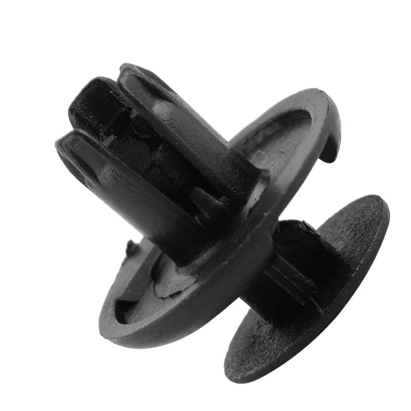 KIMISS Auto Stoßstangen Nylon Push Pin Rivet Trim Clips, Karosseriehalterungen (schwarz)(50 Stück) von KIMISS