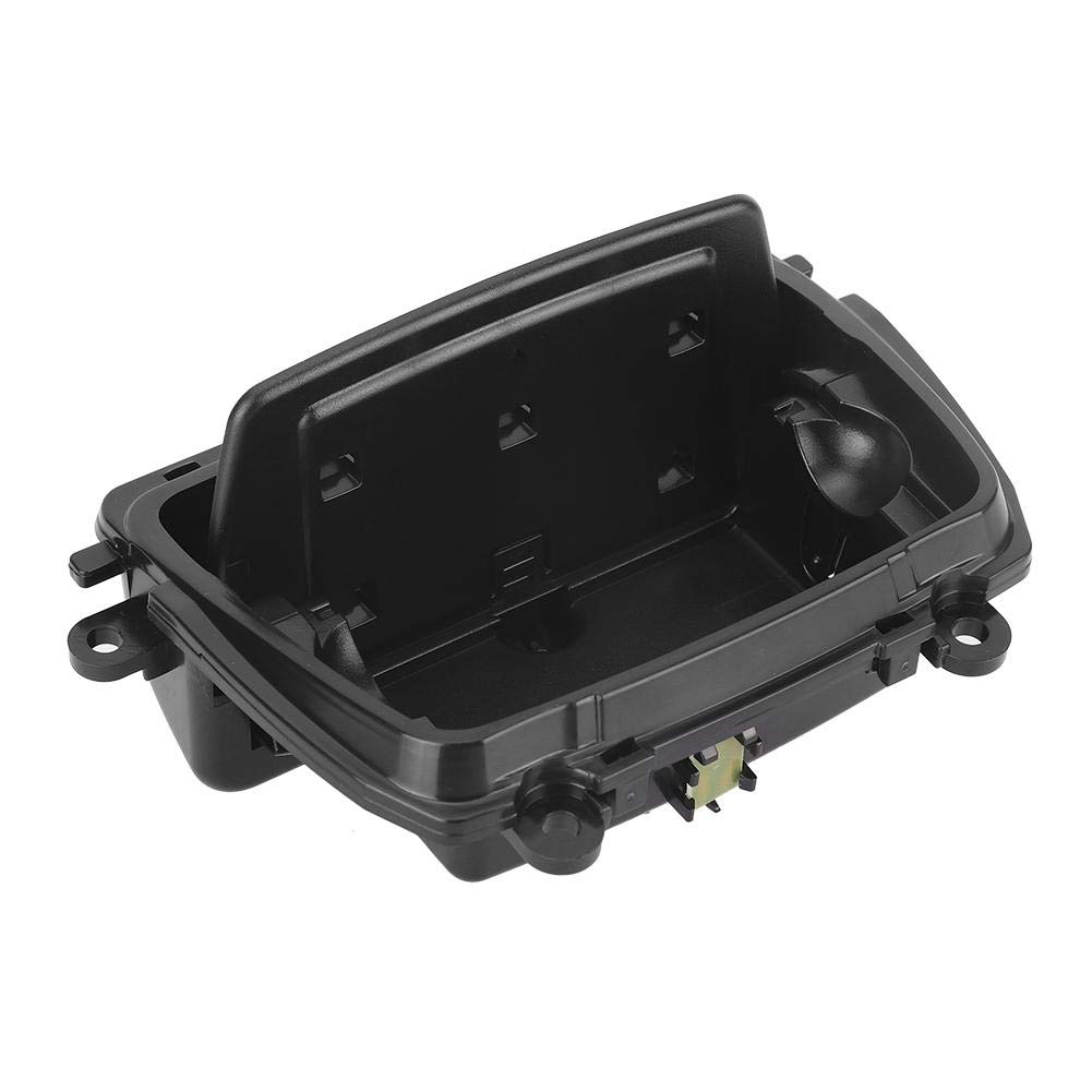 KIMISS Car Center Console Aschenbecher Montagebox Autozubehör Schwarz Ersatz Fit für 5er Serie F18 F10 520 523 525 528 530 535 von KIMISS