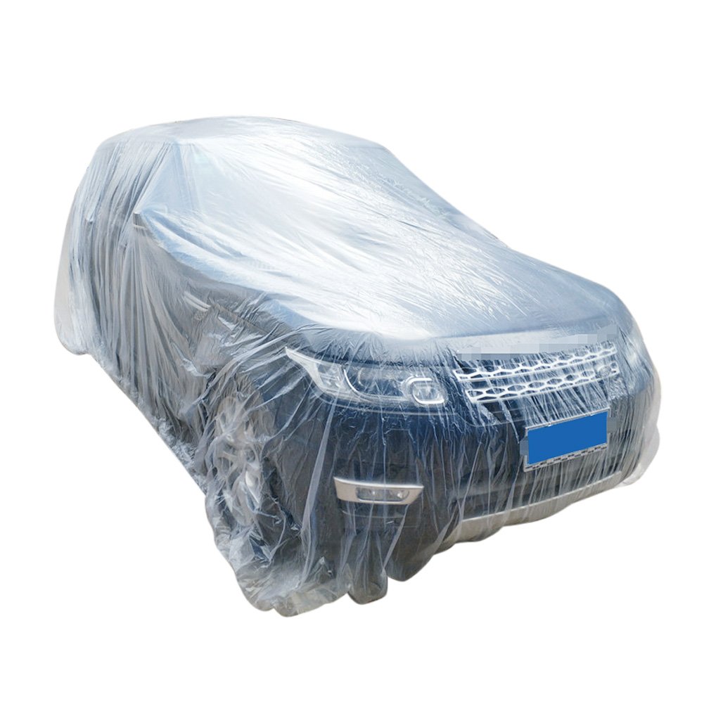 KIMISS Car Cover Outdoor Wasserdichter Staub Regen Schnee beständiger Schutz vorübergehender Wegwerf(1PC) von KIMISS