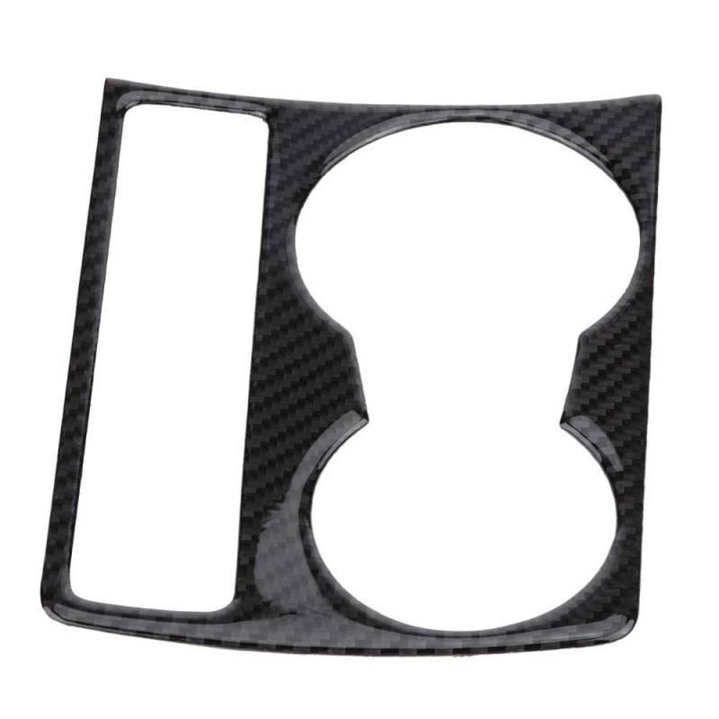 KIMISS Carbon Auto Mittelkonsole Wasser Cup Holder Panel Cover Trim für B8 2009-2015 von KIMISS