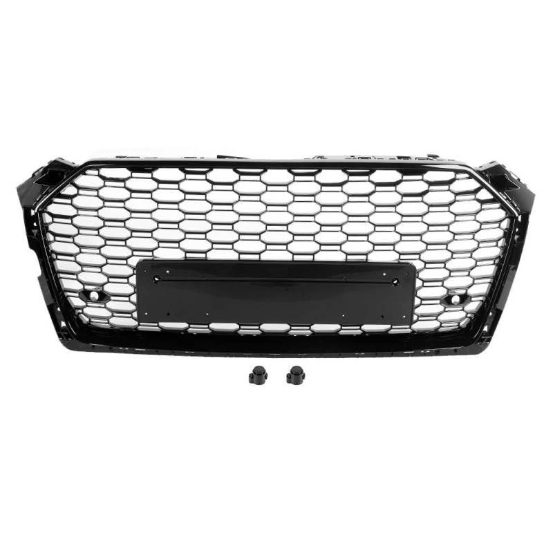 KIMISS Front Hood Mesh, RS5 Style Mesh Kühlergrill Nesh Grill Schwarz Fit für A5/S5 B9 2017-2019 von KIMISS