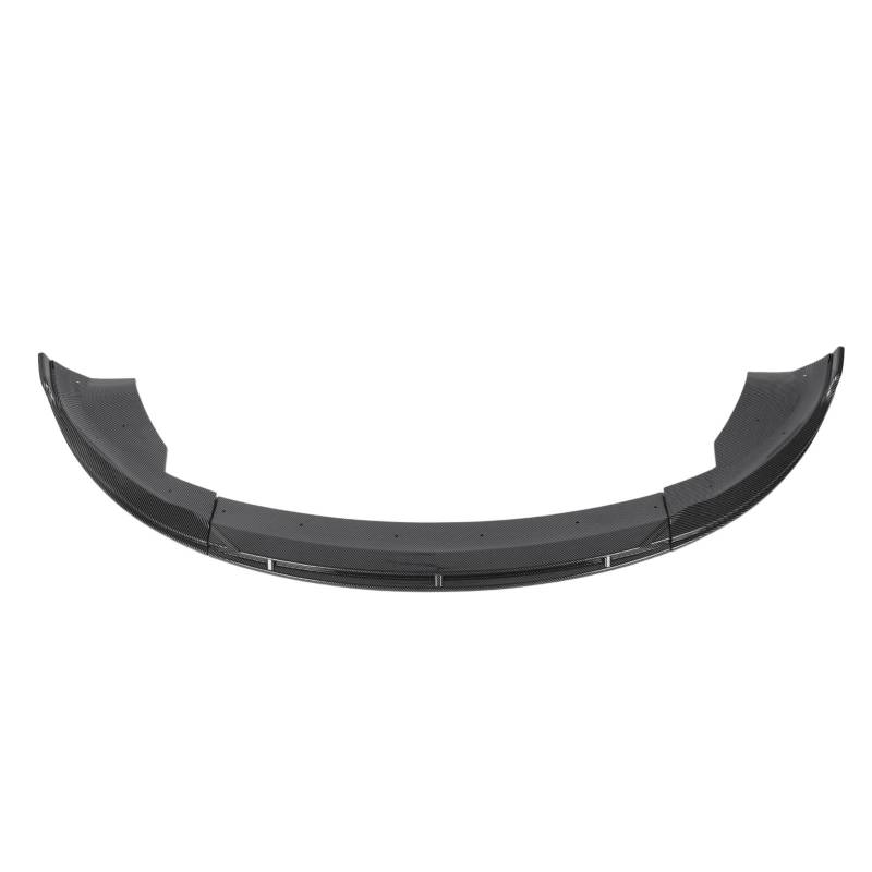 KIMISS Frontstoßstangen-Spoiler-Splitter | Frontstoßstangen-Lippendiffusor-Kit für Modell 3 2023+ | Robustes ABS-3-Stufen-Design (Carbonfaser-Look) von KIMISS