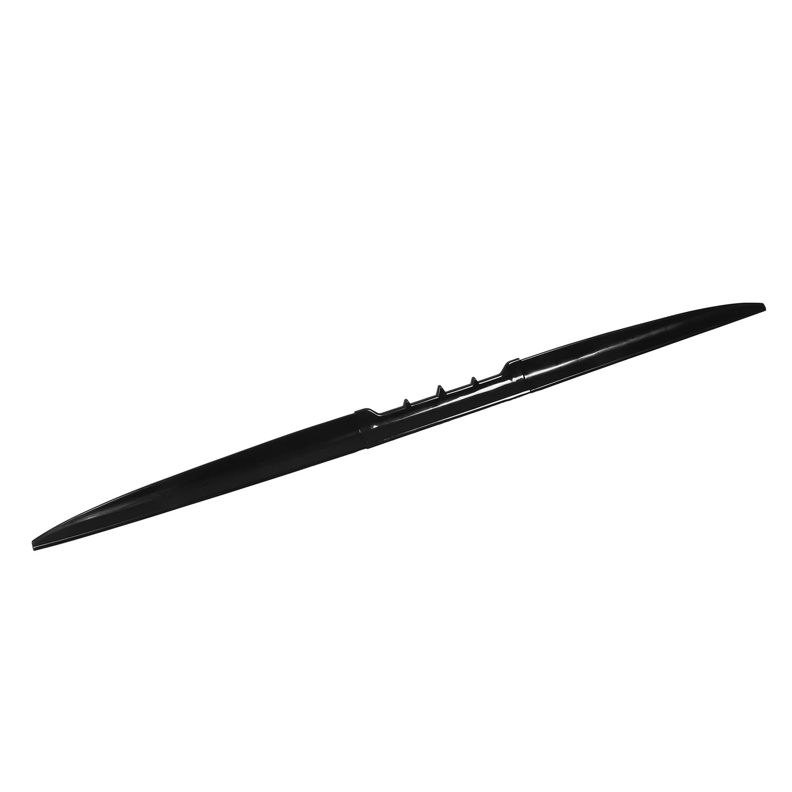 KIMISS Heckspoiler-Set für Auto, 3-teilig, Verstellbarer Flügelspoiler, 132,9 cm, Universelle Passform für Verbesserte Stabilität und Windbeständigkeit (Black) von KIMISS