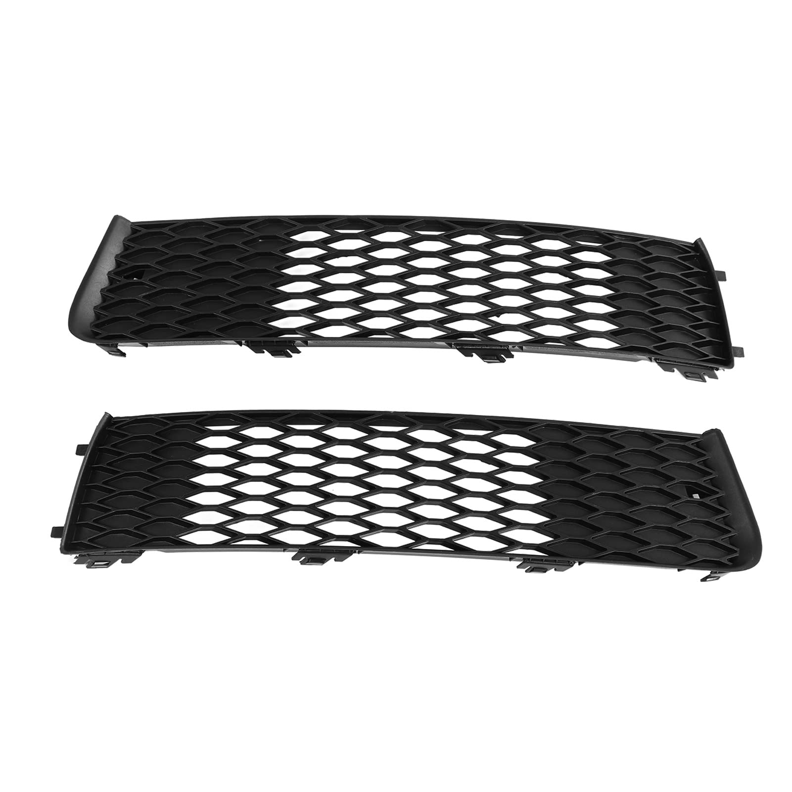 KIMISS Kühlergrill-Grilleinsatz, 1 Paar Unterer Grill für Vordere Stoßstange 4L0807697B, Auto-Außenzubehör, Ersatz für Q7 2010-2015 von KIMISS